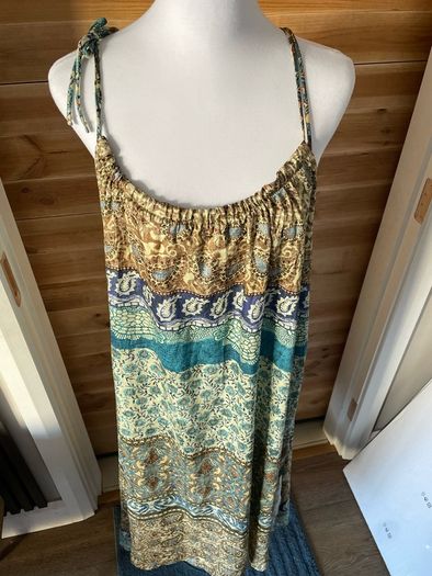 dress maxi beach summer Mango size 10 new