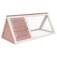 Animal Rabbit Cage Brown Wood