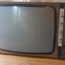 Vintage Ferguson Black and White TV Image 6