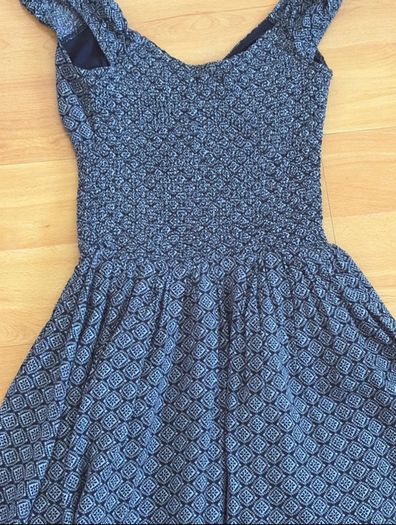 Hollister Blue & Navy Summer Dress