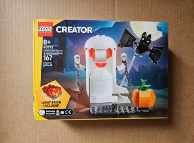 lego 40772 halloween celebration series, luminous ghost
