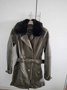 Leather Women jacket River Island