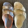 UK 13 white Birkenstocks Image 6