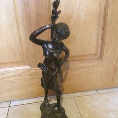 bronze hand made very high grade figure free postage