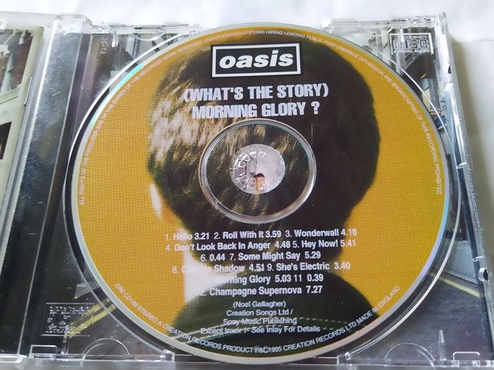 Oasis - What's The Story Morning Glory Cd