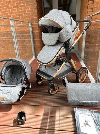 Brand new baby travel system 3 in 1 pram buggy