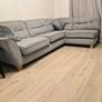 Large Grey Fabric Corner Sectional Sofa Image 2