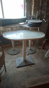 Tall pub tables for sale..