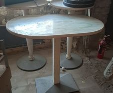 Tall pub tables for sale..
