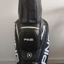 Ping DLX Black Leather Cart Golf Bag Image 2