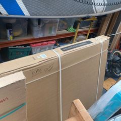 Burlington Shower door and tray 1000x700mm