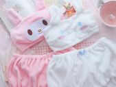 Women's 2 pack kawaii cute crop top and bloomer shorts set