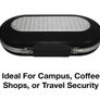 Master Lock Portable Small Lock Box, Set Your Own Combination Lock Portable Safe, Personal Travel Safe, 5900D, Gunmetal Grey, 9-17/32 in. Wide Image 4