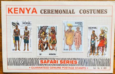 Stamps : Kenya - 1981 - Ceremonial costumes