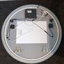 LED Bathroom Mirror Black Frame Speakers Antifog 80cm Makeup Ensuite Dual LED Bright Light Memory Function Image 7