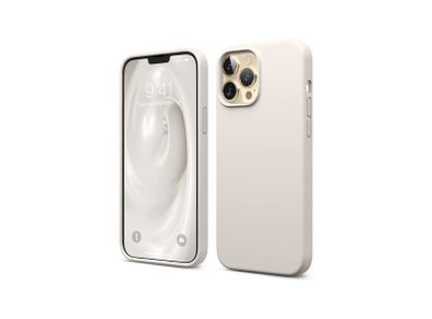 Liquid Silicone Shockproof Case For iPhone 13 Pro Max Luxury Soft Phone Cover Grey New - FHT7IP13PMLK