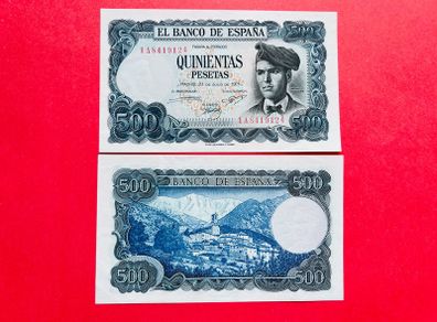 Spain  500  Pesetas  1971  Pick  .153a.( Uncirculated )