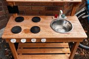 Play kitchen mud kitchen