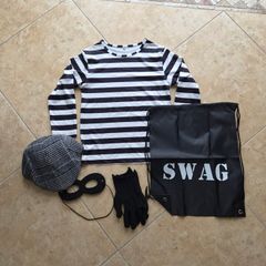 Burglar fancy dress/ dress up/outfit