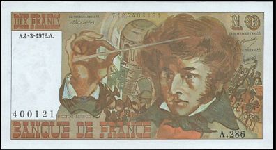 France | 10 Francs | 1976 | P.150c.3 | aUNC