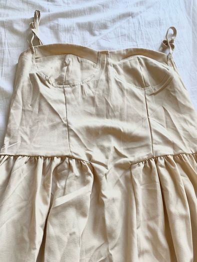 Beige/ nude long dress