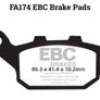 Brake Pads EBC FA 174 Yamaha Honda Image 3