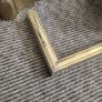 vintage brass fender.c 120x26cm . Polished Image 2