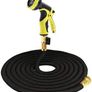 100FT, Expandable Garden Hose,Upgraded 10 Function Modes Water Spray Gun, Expanding Hose Pipe,Water Hose Pipe 3/4" & 1/2" Solid Brass Connectors,No-Kink Flexible Hose Pipe (FREE POSTAGE) Image 4