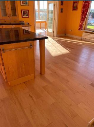 Engineered 5mm Canadian Maple Lacquered  125mm Flooring