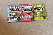 Bunny vs Monkey books