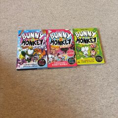 Bunny vs Monkey books