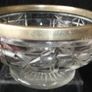 Vintage Art Deco Flint Glass Pedestal Footed Bowl 1920's Image 3