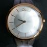 Ladies Brown Tassel Leather Rose-Gold Swiss Calvin Klein Designer Watch K2R 256 Image 4