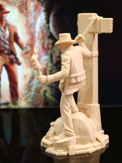 3D Pronted Indiana Jones Figurine