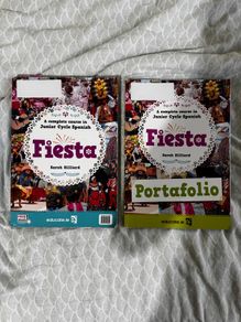 Fiesta Junior cycle Spanish textbook & portfolio book set