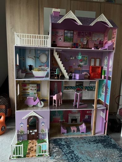 Wooden doll house