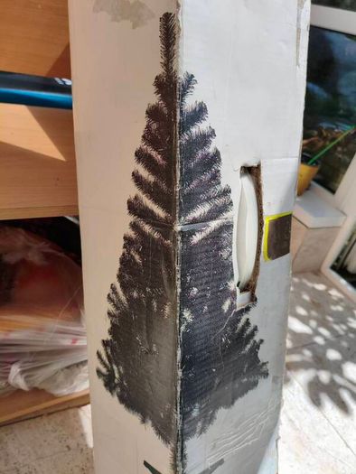 5ft Black Artificial Christmas Tree