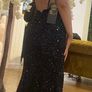 Absolutely stunning black sequins Debs Dress Evening Gown Image 2