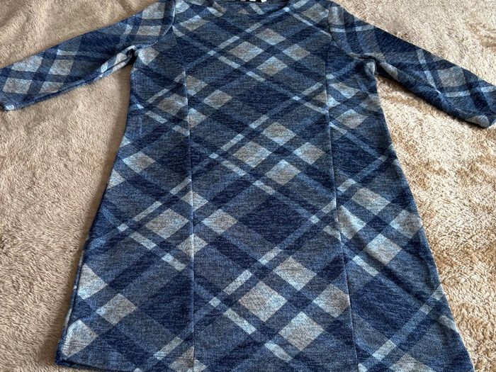 Check Print Dress (Size 16)