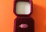 14ct gold ruby ring