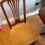 cherrywood solid extendable table and chairs Image 10