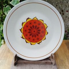 Mid century plate, display plate