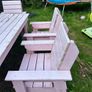 Wooden garden furniture Image 5