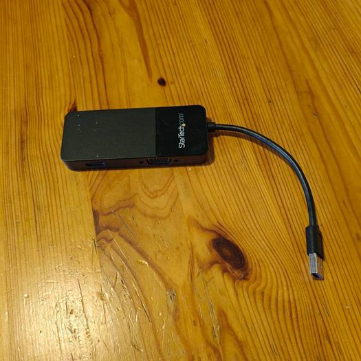 StartechStarTech USB32HDVGA USB 3.0 to HDMI + VGA Adapter Dual Monitor Display Adapter