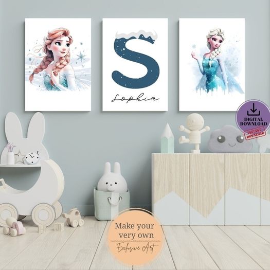 Personalised Girls Wall Art