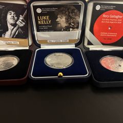 Modern Irish Musicans commemorative coin set