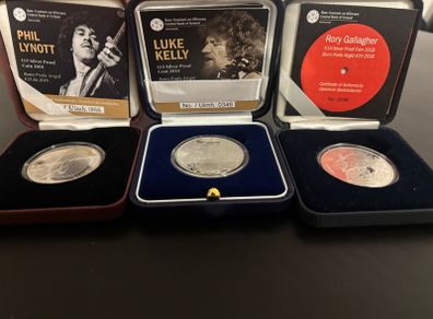 Modern Irish Musicans commemorative coin set