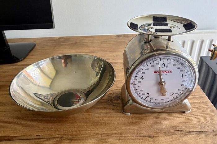 Soehnle Traditional Chrome Kitchen Weighing Scales