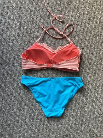 Striped Bikini Top