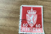 Rare Norway stamp - Off. Sak